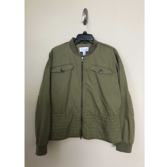 Nordstrom Signature Women's Bomber Jacket Size XL - Picture 4 of 8